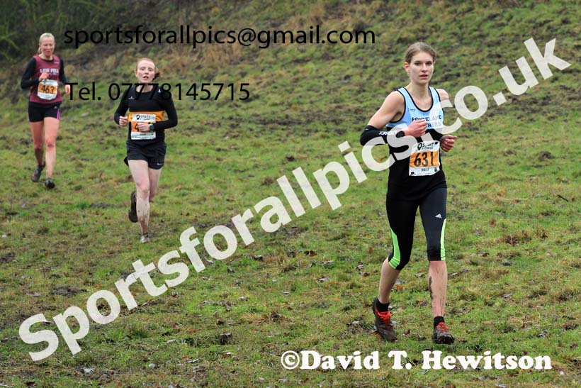 Senior womens 2022 North Eastern Harrier League, Thornley Farm, Peterlee, County Durham. Photo: David T. Hewitson/Sports for All Pics